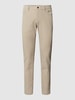 ALBERTO Hose im 5-Pocket-Design Beige