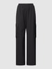 Tommy Jeans Trackpants mit Label-Patch Modell 'CLAIRE' Black