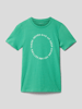 Tom Tailor T-shirt met motiefprint Groen