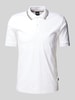 BOSS Poloshirt mit Label-Print Modell 'Penrose' Weiss