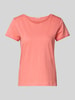 Tom Tailor Regular fit T-shirt van puur katoen Abrikoos