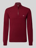 GANT Pullover aus reiner Wolle Bordeaux