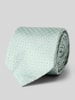 Gierremilano Zijden stropdas van pure zijde met Logopatch (7,
5 cm) Lichtgroen