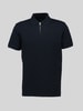 MCNEAL Koszulka polo o kroju regular fit z fakturowanym wzorem Czarny