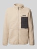 COLUMBIA Sherpa Jacket mit Label-Patch Beige