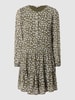 Tom Tailor Denim Kleid aus Chiffon Olivgrün