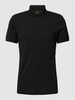 BOSS Green Poloshirt mit Label-Print Modell 'Paule Mirror' Black