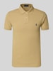 Polo Ralph Lauren Poloshirt met labelstitching Beige