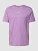 Marc O'Polo T-shirt z czystej bawełny Jasnofioletowy