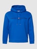 Tommy Hilfiger Curve PLUS SIZE hoodie met labelstitching Koningsblauw