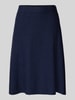 Christian Berg Woman Spódnica o długości do kolan z zakładkami Ciemnoniebieski