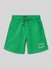 Tommy Hilfiger Teens Szorty z dzianiny dresowej z wpuszczanymi kieszeniami Zielony