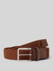 Lloyd Men's Belts Riem in gevlochten look Cognac