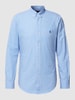 Polo Ralph Lauren Slim Fit Freizeithemd mit Button-Down-Kragen Hellblau