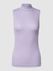 Armedangels Top met opstaande kraag, model 'CILIAA' Lila