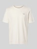 Marc O'Polo Denim Regular Fit T-Shirt aus reiner Baumwolle Weiss