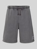 CHAMPION Regular Fit Bermudas mit Label-Stitching Anthrazit