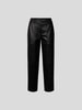 Yves Salomon Lederhose im Relaxed Fit Schwarz