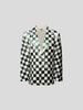 MM6 Maison Margiela Blazer mit Karomuster Gruen