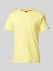 BOSS Orange T-Shirt mit Label-Detail Gelb