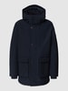 Esprit Parka met capuchon Marineblauw