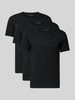 Tommy Hilfiger Regular fit T-shirt in een set van 3 stuks  Zwart