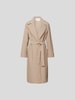 Harris Wharf London Trenchcoat mit Taillengürtel Camel