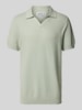 JAKE*S STUDIO MEN Regular Fit Poloshirt mit Strukturmuster Schilf