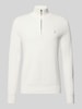 Polo Ralph Lauren Gebreide pullover met labelstitching Offwhite