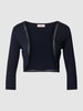 V.M. Bolero in offenem Design Dunkelblau