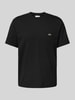 Lacoste T-Shirt mit Brusttasche Black