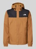 The North Face Regular Fit Jacke mit Logo-Print Modell 'ANTORA' Schlamm