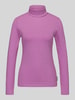 Marc O'Polo DENIM Regular Fit Langarmshirt aus Baumwoll-Mix Fuchsia