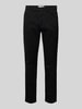 SELECTED HOMME Slim Fit Chino in unifarbenem Design Modell 'NEW Miles' Black