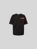 Diesel T-Shirt mit Label-Print Black
