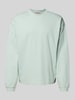 HUGO Sweatshirt met labeldetail, model 'Daposo' Lichtgroen
