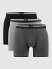 Jockey Boxershort met labeldetail in een set van 3 stuks Rood