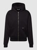 REVIEW Sweatjacke mit Kapuze Schwarz