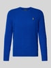 Polo Ralph Lauren Regular fit gebreide pullover van een mix van wol en kasjmier Blauw