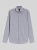 BOSS Regular Fit Businesshemd aus Baumwoll-Mix Marine