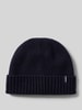 MCNEAL Beanie mit Label-Detail Marine