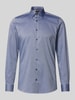 OLYMP Level Five Slim fit zakelijk overhemd met kentkraag Marineblauw