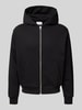 Jack & Jones Sweatjacke mit Viskose-Anteil und Label-Detail Modell 'URBAN' Black