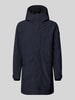 Didriksons parka o kroju regular fit z kapturem model 'Kenny' Granatowy