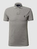 Polo Ralph Lauren Slim Fit Polo Shirt mit Logo Mittelgrau