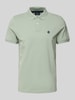 MCNEAL Regular Fit Poloshirt mit Knopfleiste und Label-Stitching Lind
