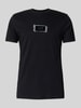 Antony Morato T-shirt met labelprint Zwart