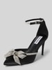 Steve Madden Sandalen Pumps mit Strasssteinbesatz Modell 'LUMIERE' Black