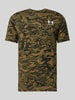 Under Armour T-Shirt mit Label-Print Black