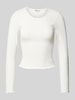 Tommy Jeans Longsleeve mit Schleifen-Detail Offwhite